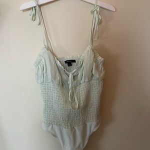 Forever 21 mint green bodysuit